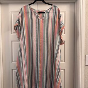 SHEIN Multicolor Striped Dress